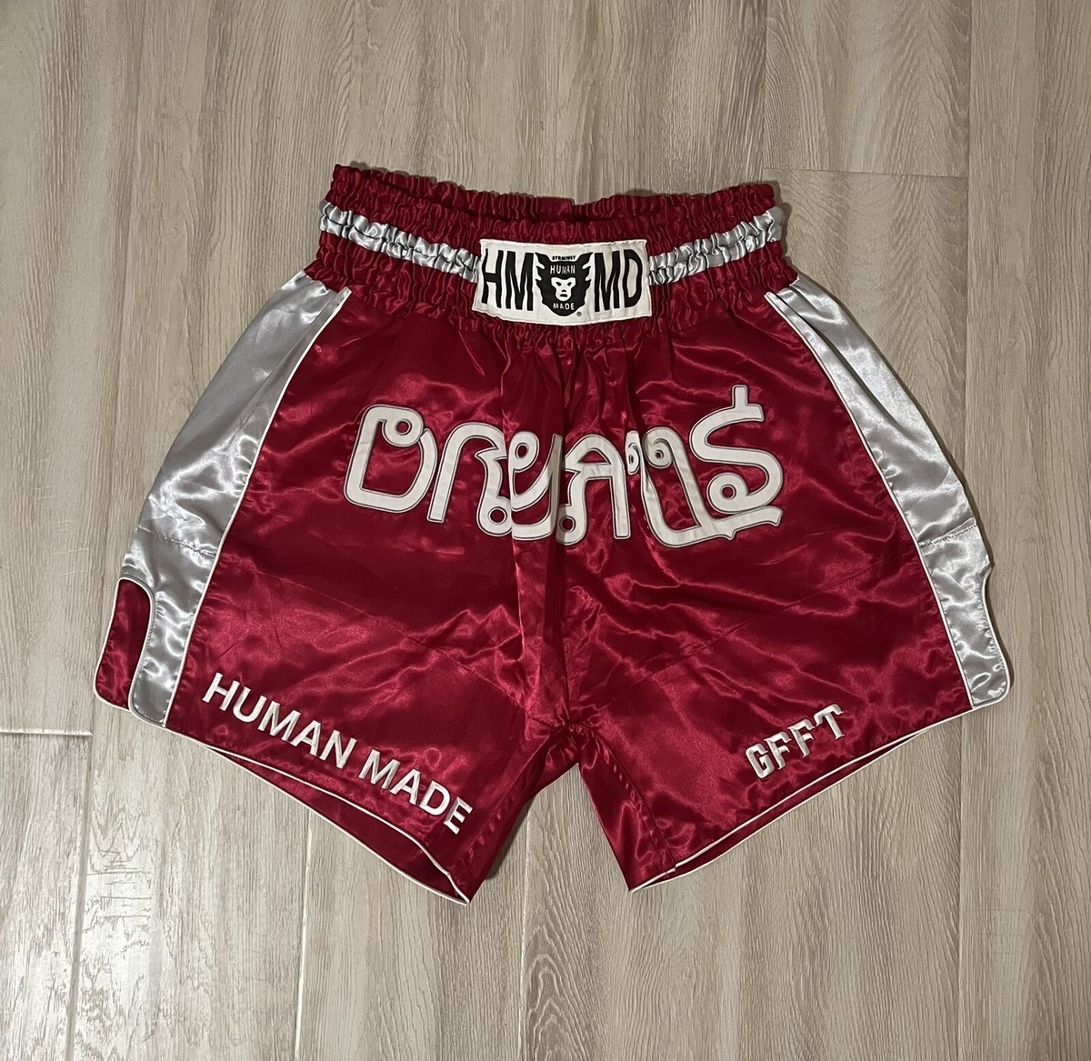HUMAN MADE NIGO Muay Thai Boxing Shorts MMA, Large | eBay
