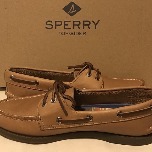 NUEVO Zapatos Sperry Para Mujer Talla 7 M Auténticos Originales 2 Ojos Barco Sahara - Imagen 5 de 7