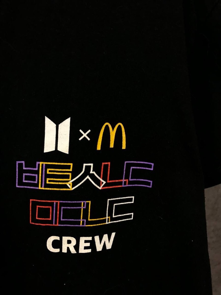 ★BTS★マクドナルドコラボカップ＆クルーＴシャツ BTS Tシャツ 公式 McDonald's マック マクドナルド コラボ