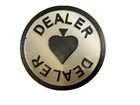 Deal Like a Pro: 3" Large Dealer Button for Poker Casino Game