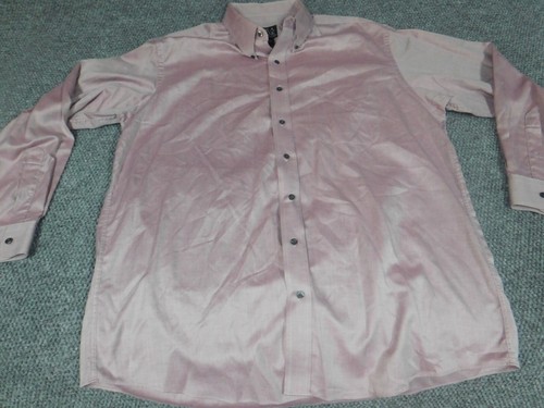 Jos A Bank MEns Shirt Extra purple Travelers Button Down - Picture 5 of 13