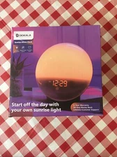 Dekala Sunrise Alarm Clock, Personalize Your Wake-Up