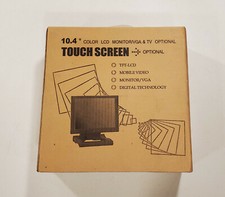 LILLIPUT 10.4" FA1042-NP/C/T Touch Screen IPS, VGA, comp. video w/desktop stand