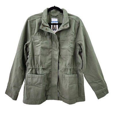 Vintage America 100% Cotton Canvas Anorak Utility Jacket