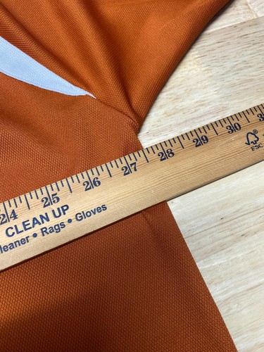 Texas Longhorns Mens 2XL Starter Burnt Orange Performance Polo Golf Shirt - Picture 12 of 12