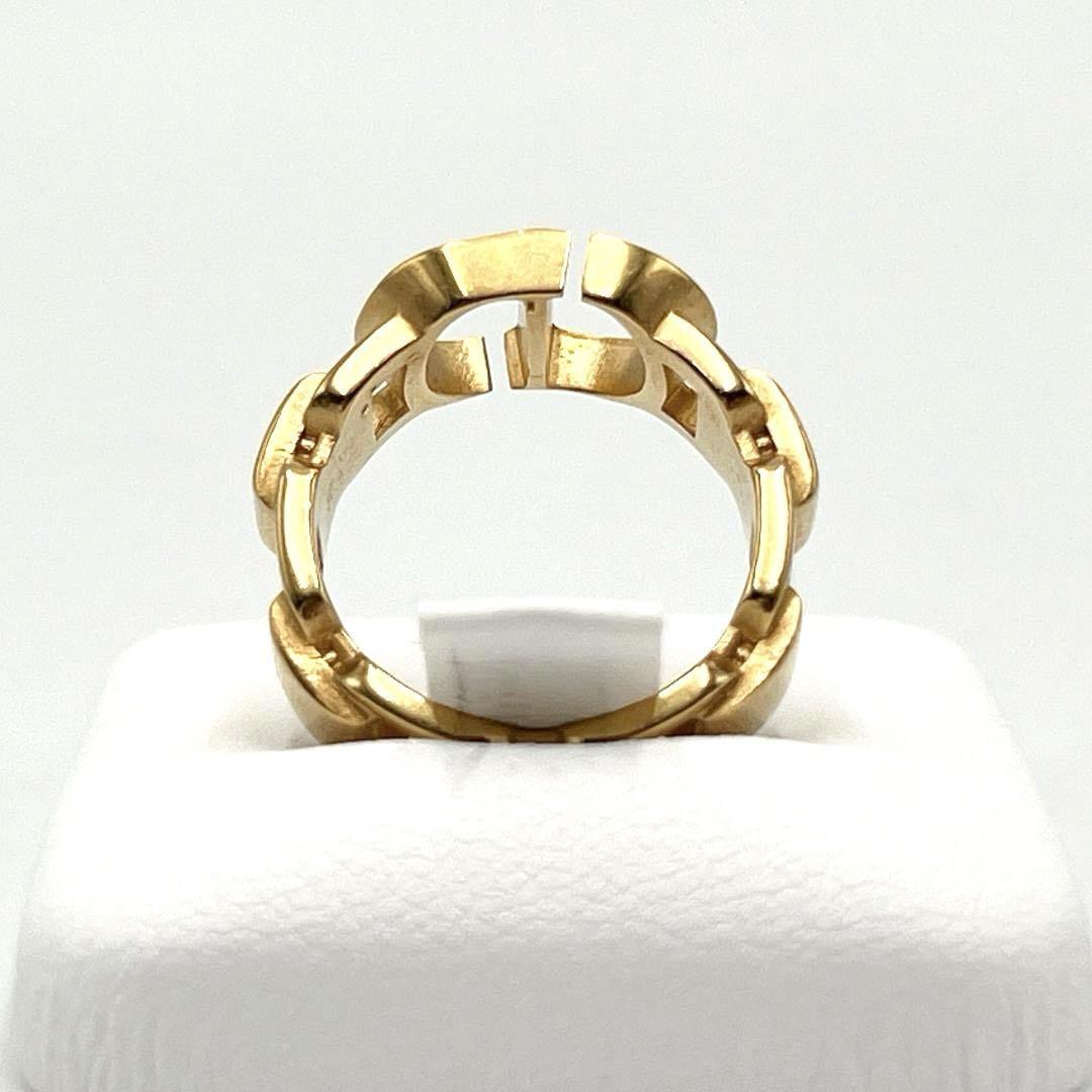 Used Christian Dior Petit CD Ring US 5.25 EU 50 S Size Gold Used Christian Dior Petit CD Ring US 5.25 EU 50 S Size Gold