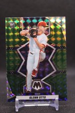 Glenn Otto #248 2022 Panini Mosaic Green Mosaic Texas Rangers