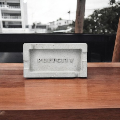 Premium Concrete Ashtray - Cigar Ashtrays - Home Decor & Cigar Accessories - Picture 2 of 6