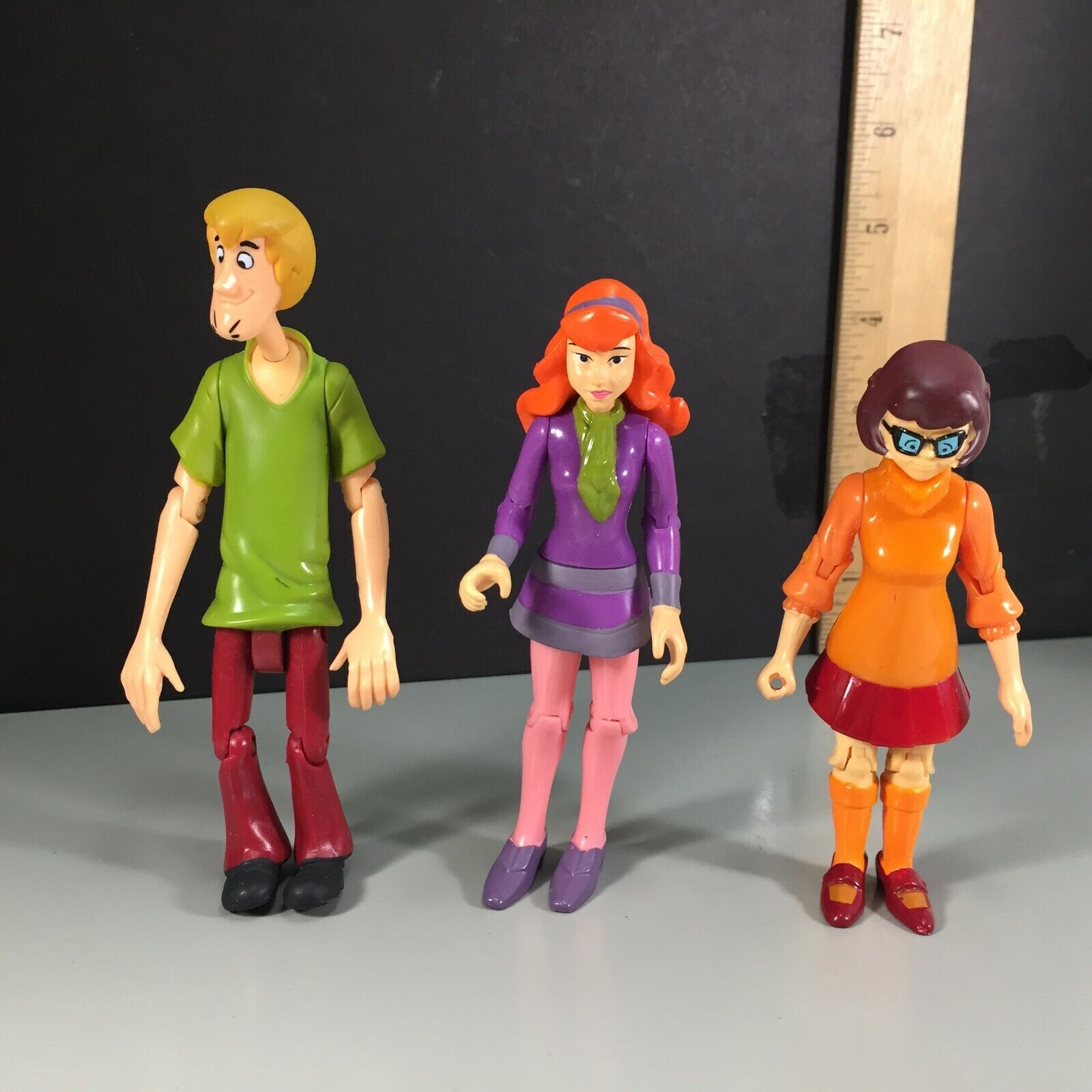 Scooby Doo Figures 4 VELMA Figure VGC Hannah Barbera TV Show Genuine