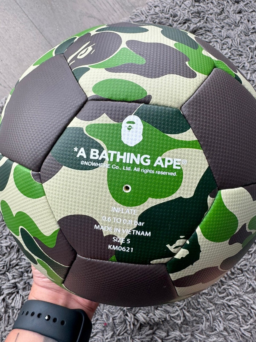 BAPE ABC Camo Soccer Ball | Green | 100% Authentic | Football Ball