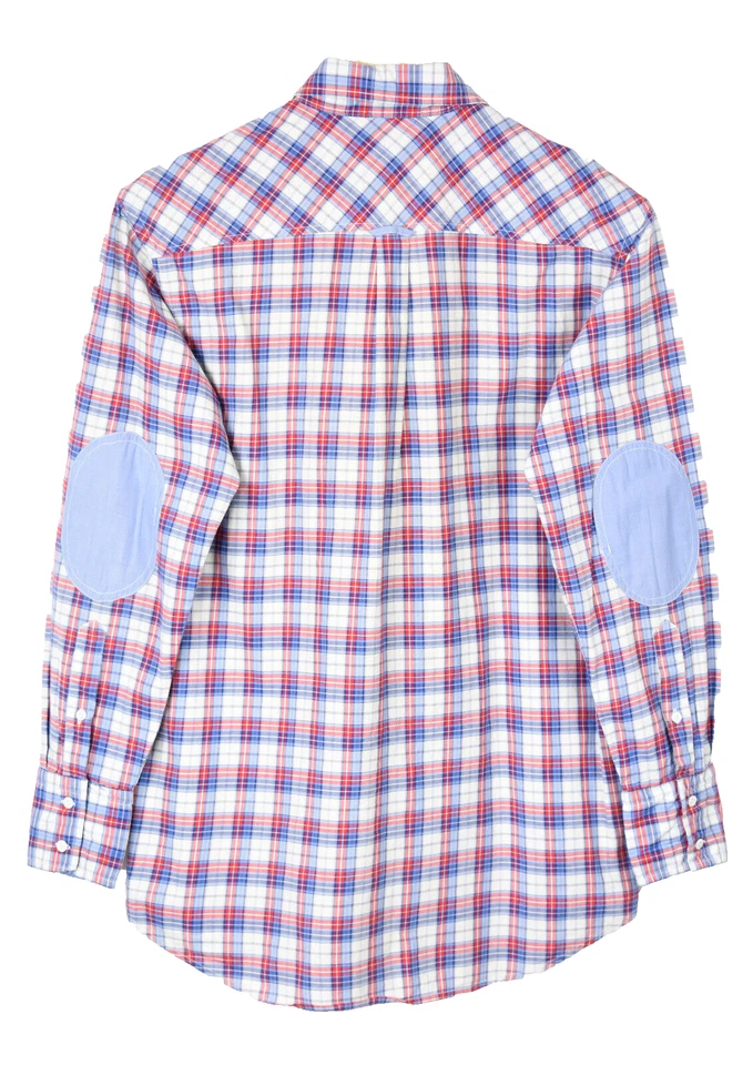 Camisa GANT para mujer Reino Unido 10 parches en el codo de gran tamaño a cuadros informal Foto 2 de 4