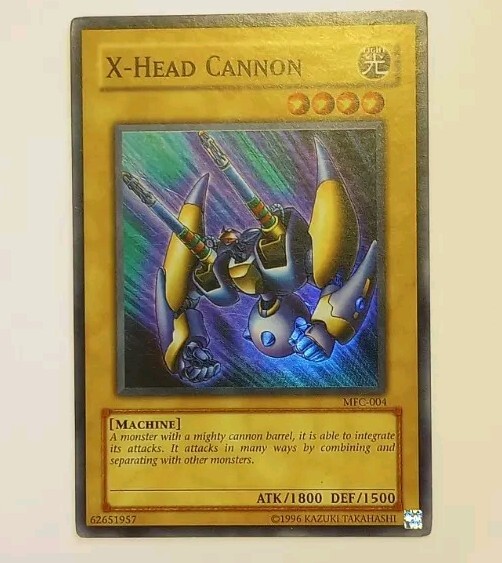 Yugioh XYZ - Dragon Cannon Tank 6 card lot Ultra, Super 1st