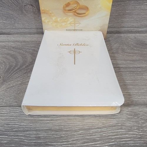 Santa Biblia Reina Valera 1960 Wedding Bible ~ Box Damage - Foto 4 di 5