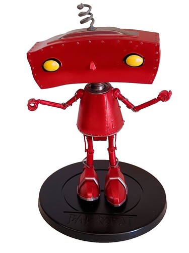 レア マテル Bad Robot Mattel Creations Die Cast Action Figure Bad Robot 8.5