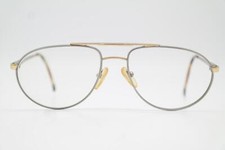 Vintage Glasses Carrera 5798 TITANIUM Silver Gold Oval Eyeglass Frame
