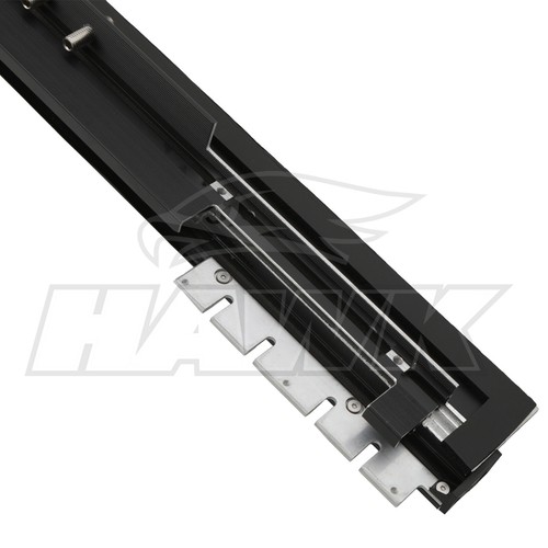 HAWK TWIN LOCKING RETRACTABLE BED HARD TONNEAU COVER FOR VW AMAROK MK1 10-20 - Afbeelding 5 van 9