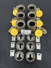 6 Heavy Duty Cast Steel Floor Anchor Pots Usa Made Auto Body Frame Tie Down Pot