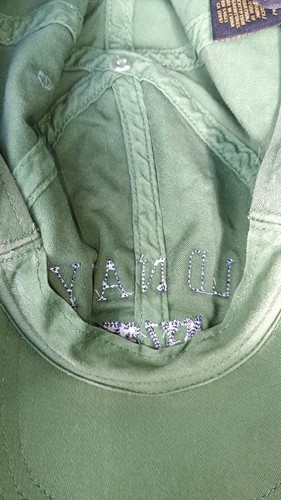 Gorra Antigua Azul Marino Lg Verde con Blanco Azul Bordado NY/SF Casual Estilo Distress Sombrero - Imagen 15 de 18
