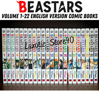 BEASTARS Manga Volume 1-22 Half/Full Set English Comic Books New DHL EXPRESS
