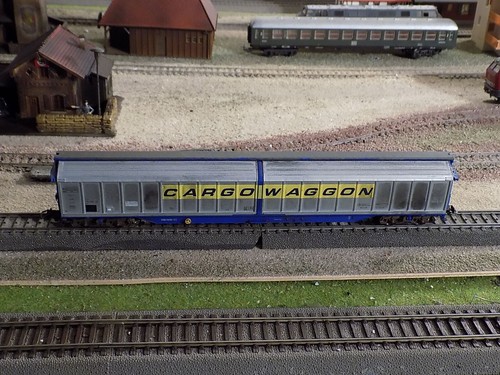 JOUEF 673400, HAND PAINTED WEATHERED CARGO WAGON, SCALE HO - Picture 3 of 8