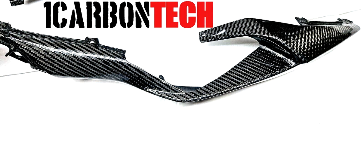2019-2024 Kawasaki ZX-6R ZX-636 Real Carbon Fiber Tail Left Trim