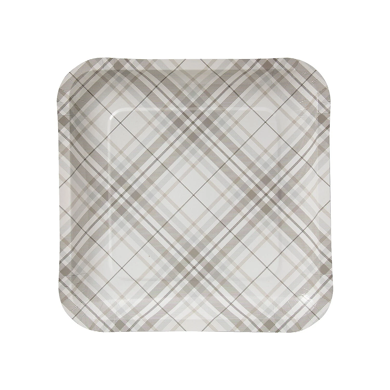 Platos de Vajilla Platos a Cuadros