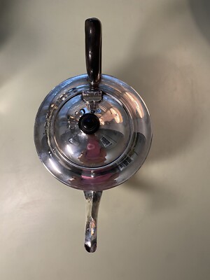 Vintage Sheffield Silver Plated Six Cup EPNS A1 Tea Coffee Pot Art