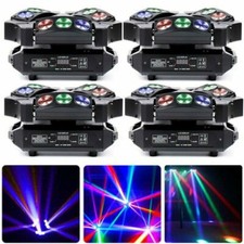 240W Spider Moving Head Light RGB 9 LED Stage DJ Beam Light DMX  Sound Activate