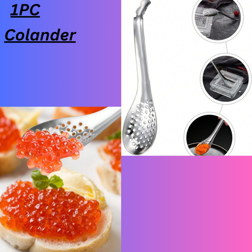 Cucchiaio Colino Acciaio Inox Colino Cucina Skimmer Scoop Filtro