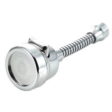 ABS Stainless 24mm External Thread Tap Anti-Splash Nozzle Extender Spray Head