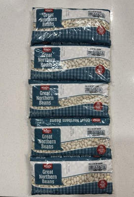 #ad #ad FIVE LBS 5 1lb Packages of Great Northern Beans WINCO FREE USA SHIPPING $29.95