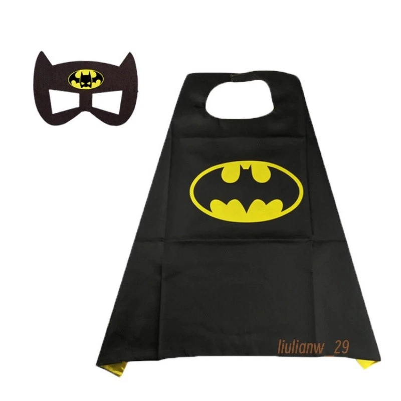 Conjuntos de armadura de capa de Batman para niños disfraces equipo de Halloween armas juguete para niños Foto 4 de 4