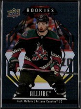 2022-23 Upper Deck Allure Hockey - Base - Black Rainbow - Rookies #125 Jack McBa