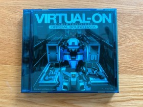 Cyber Troopers Virtual-On Official Sound Data TYCY-5486 Sega Saturn Soundtrack