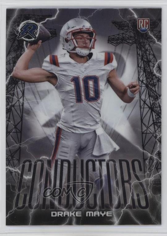 2024 Topps Resurgence Conductors Refractor Drake Maye #C-7 1ny5