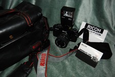 Ricoh XR-10 35mm SLR with 35-70mm F/3.4-4.5 Lens Flash  Case - Excellent