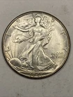 1947-D Walking liberty Half .50. Full Luster Unc.
