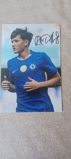 REGGIE WALSH CHELSEA HAND SIGNED ACTION PHOTO Small