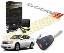 Js Alarms Plug & Play Remote Start 3X Lock For 2008 - 2013 Dodge Avenger CH5