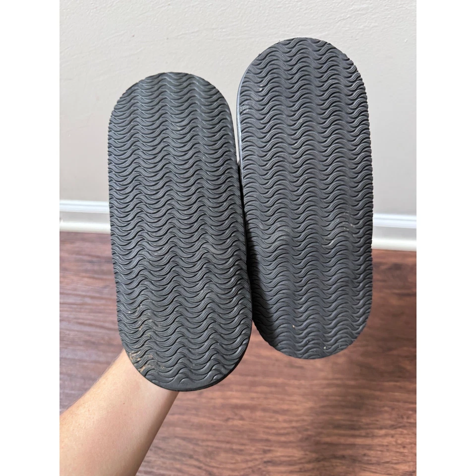 Chanclas Floatie Sugar Zapatos Negras Y2K Años 90 Foto 2 de 2