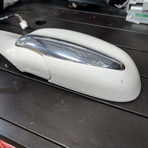 2002-2008 LEXUS SC430 Left Drivers Side White Door Mirror PAINT CODE= 065 - Picture 7 of 7