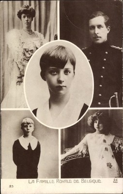Ak Famille Royale de Belgique, Belgisches Königshaus unter König... - 4815313