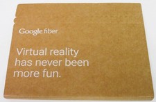 GOOGLE Fiber Virtual Reality Headset Cardboar...