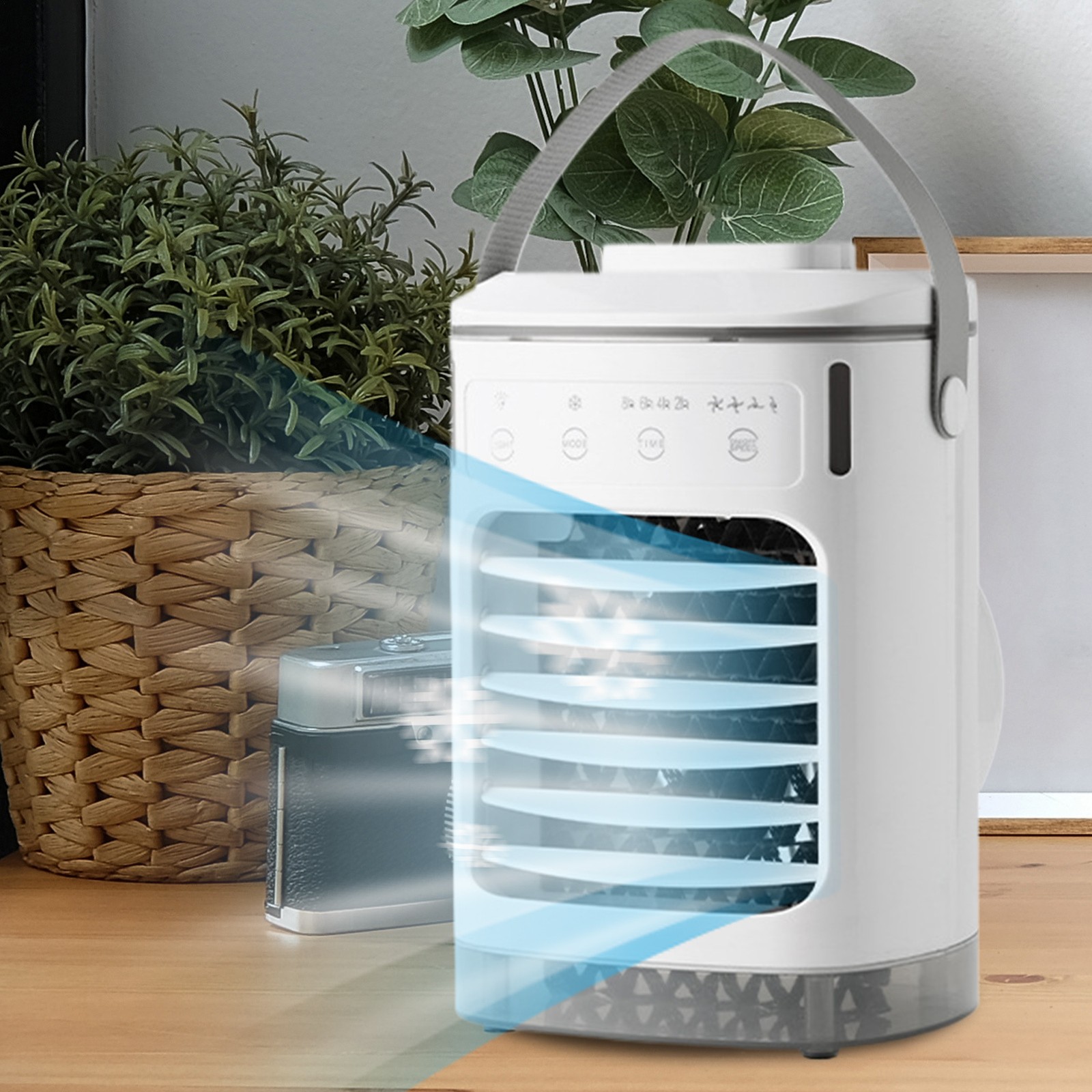 Cooler Fan for Room USB Air Cooler Personal Fan Quiet Portable