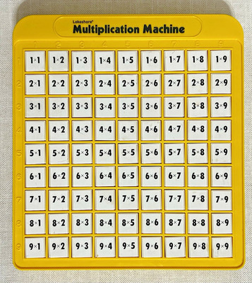 Lakeshore Multiplication Machine Math Educational Toy for Ages 4-11 Excellent