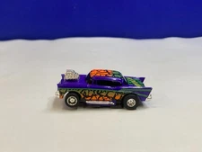 TYCO HO SCALE SLOT CAR VENOM 1957 CHEVY BEL AIR BENCH TESTED