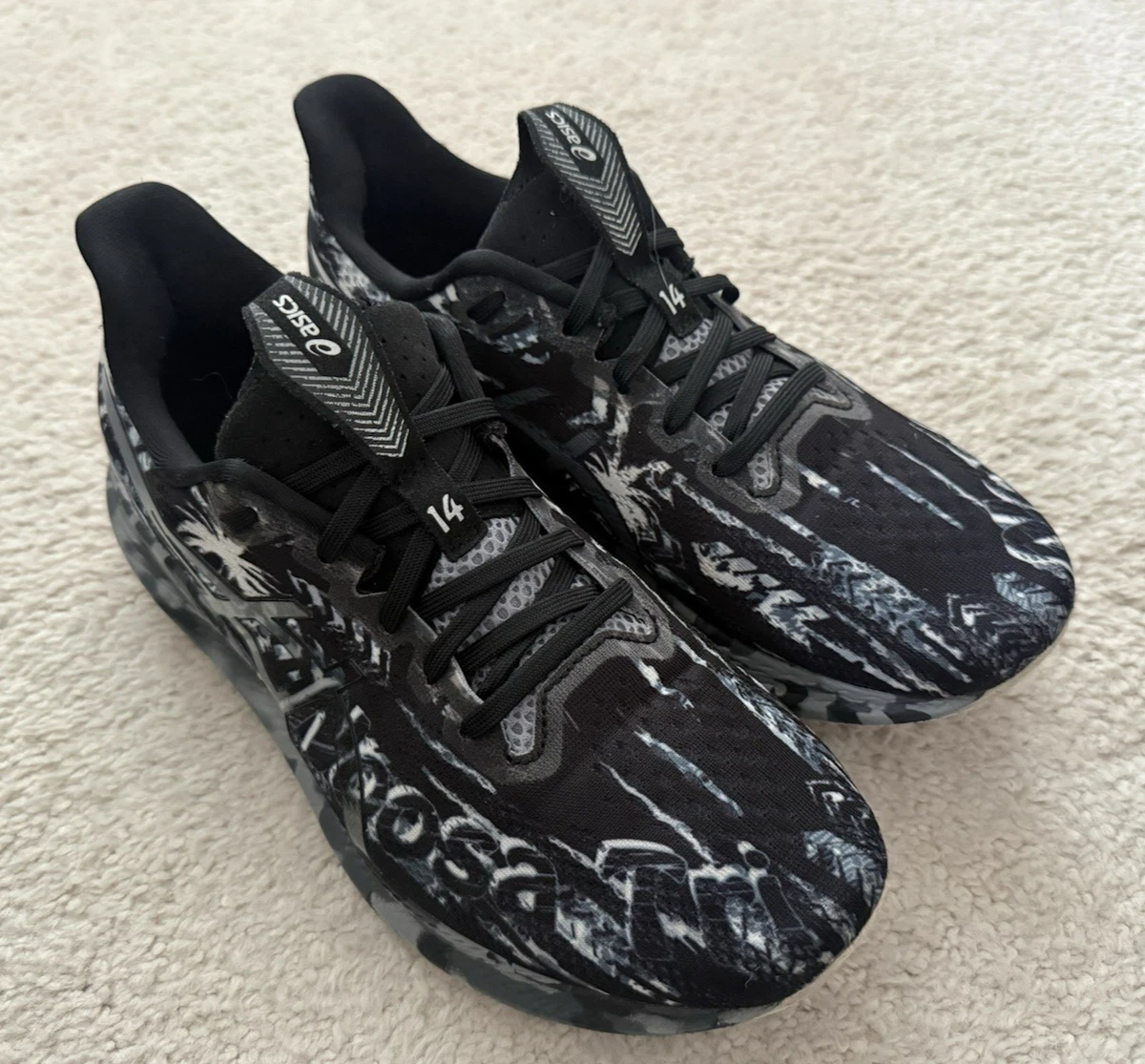 Asics Noosa Tri 14 Tropical - Black White for sale | eBay