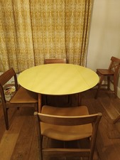 Retro Kendya Formica Drop-Leaf Table