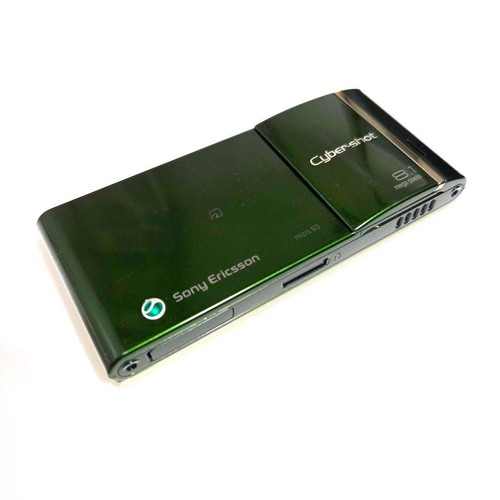 Sony Ericsson S001 Green AU Mobile Phone Slide Camera 8.1MP Tested Japan - 第 8/15 張圖片