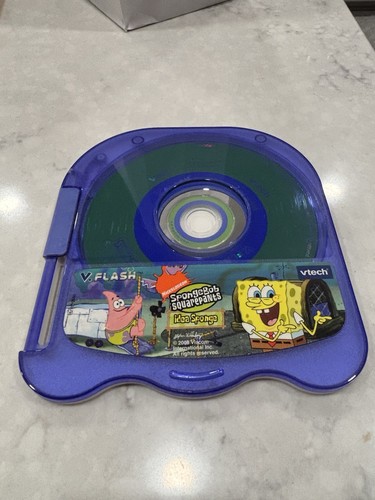 SpongeBob SquarePants Idea Sponge Vtech Vflash CD Educational Learning Game🔥 - Picture 2 of 4